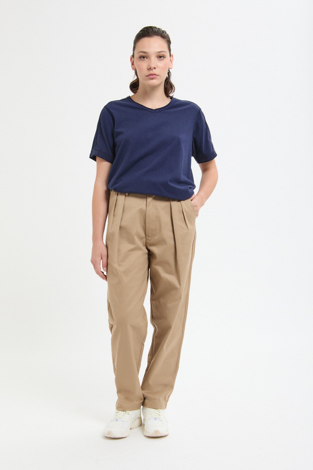 Relaxed Fit Twill Pants