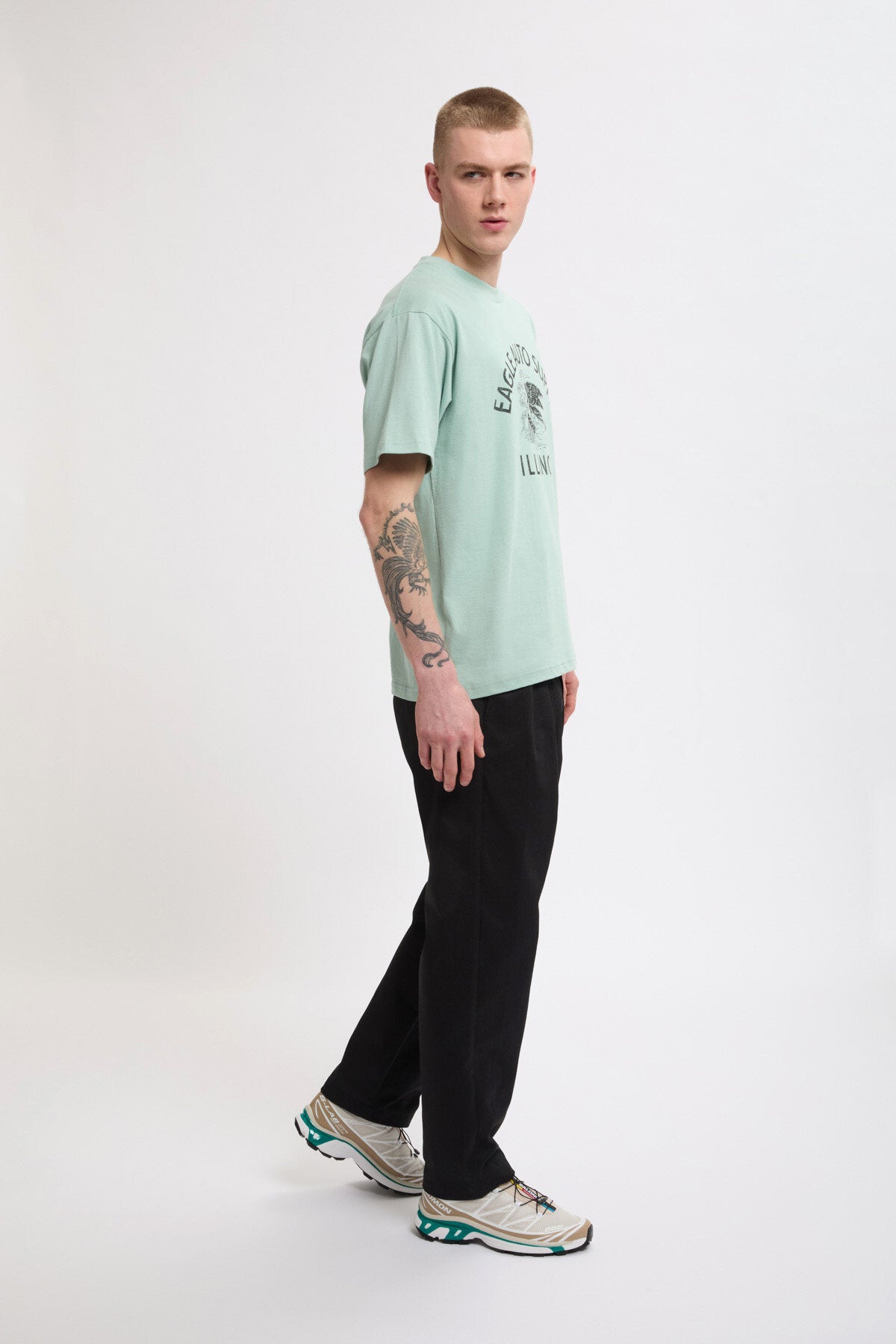 Relaxed Fit Twill Pants