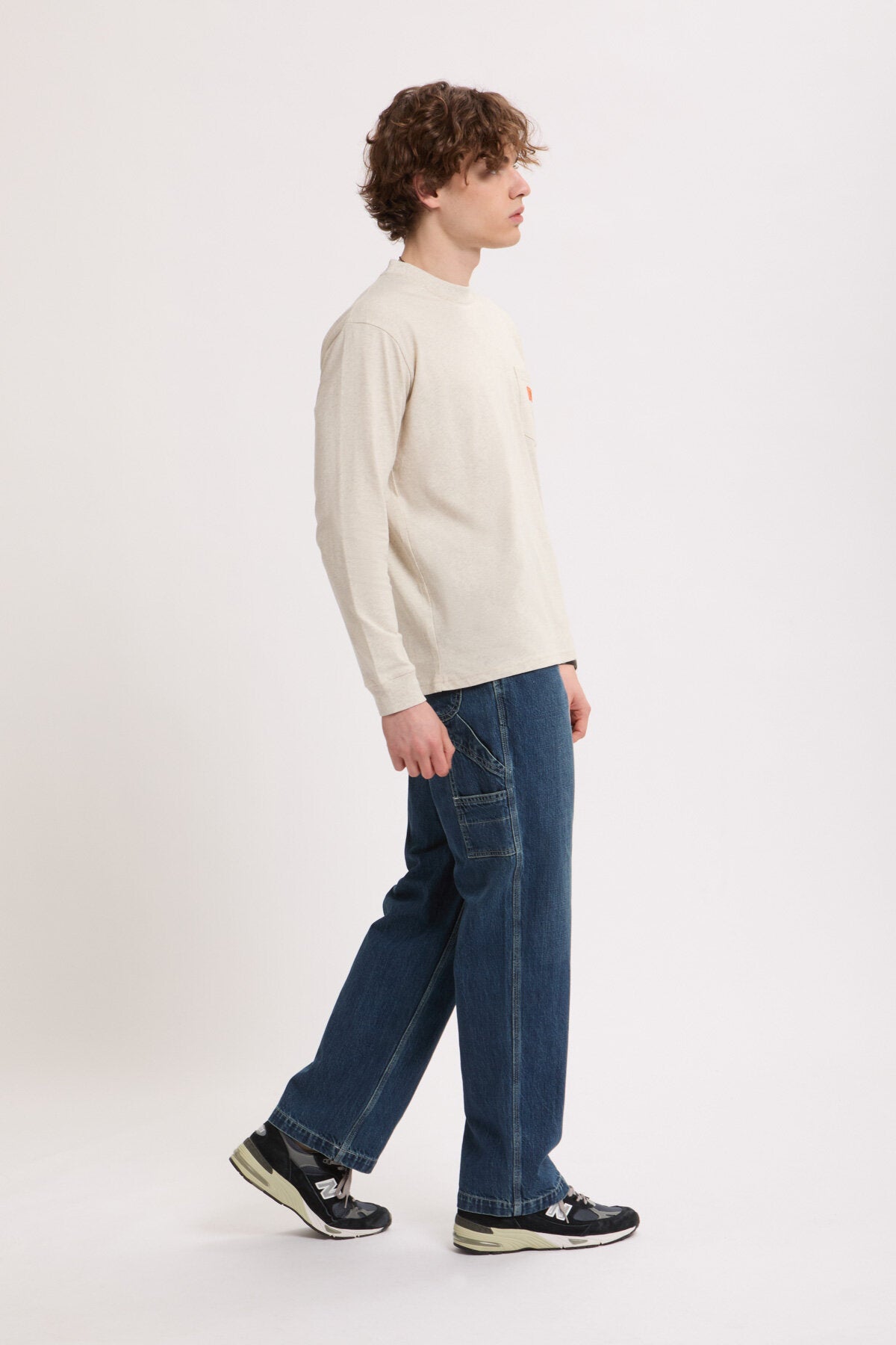 Vintage Dark Wash Denim Pants