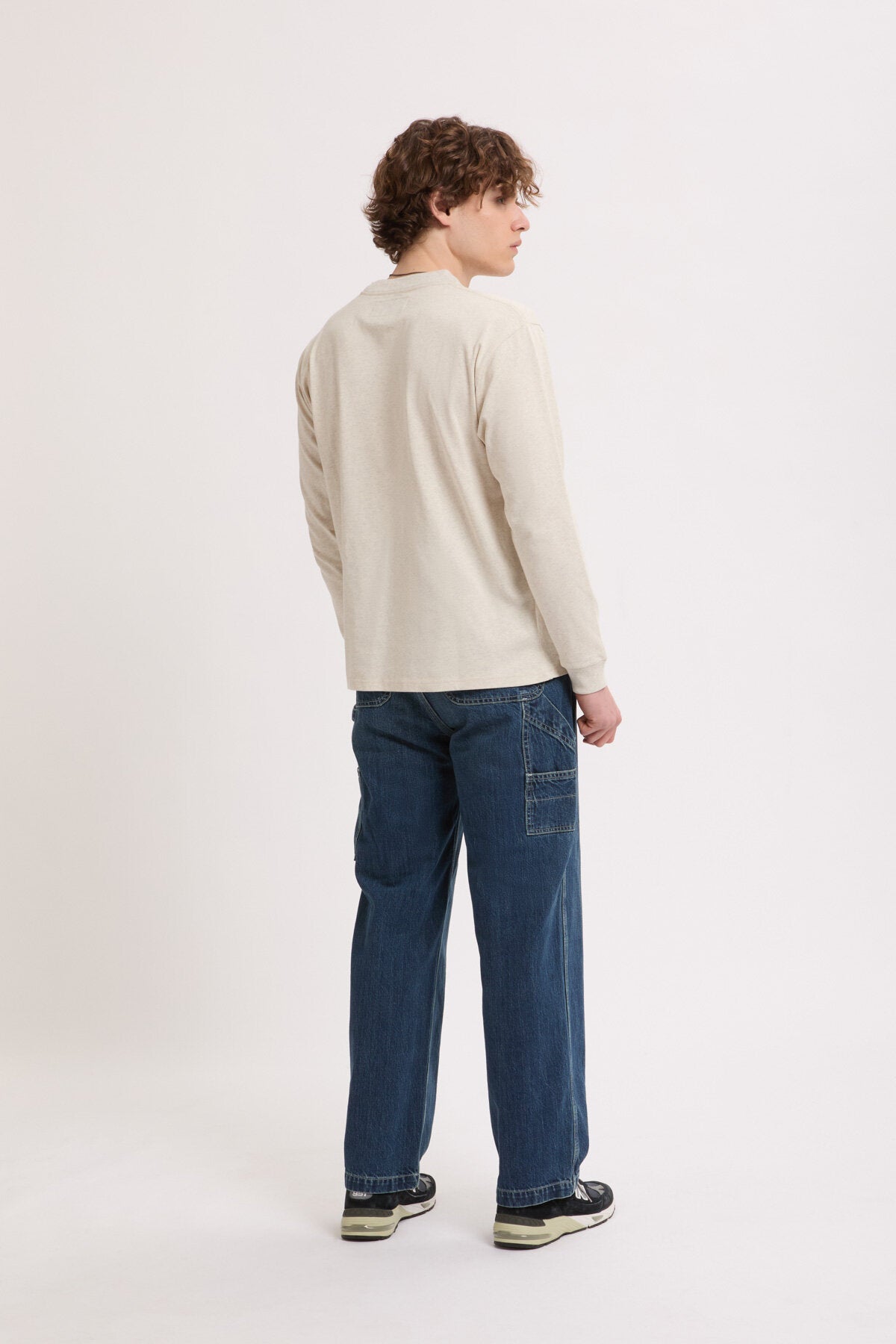 Vintage Dark Wash Denim Pants