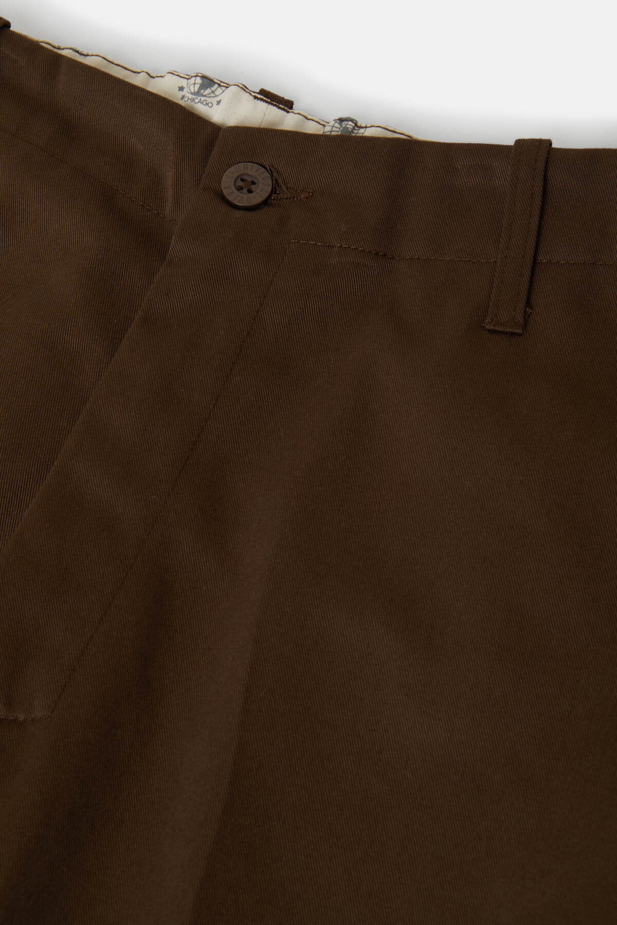 Pantaloni in twill dal taglio classico