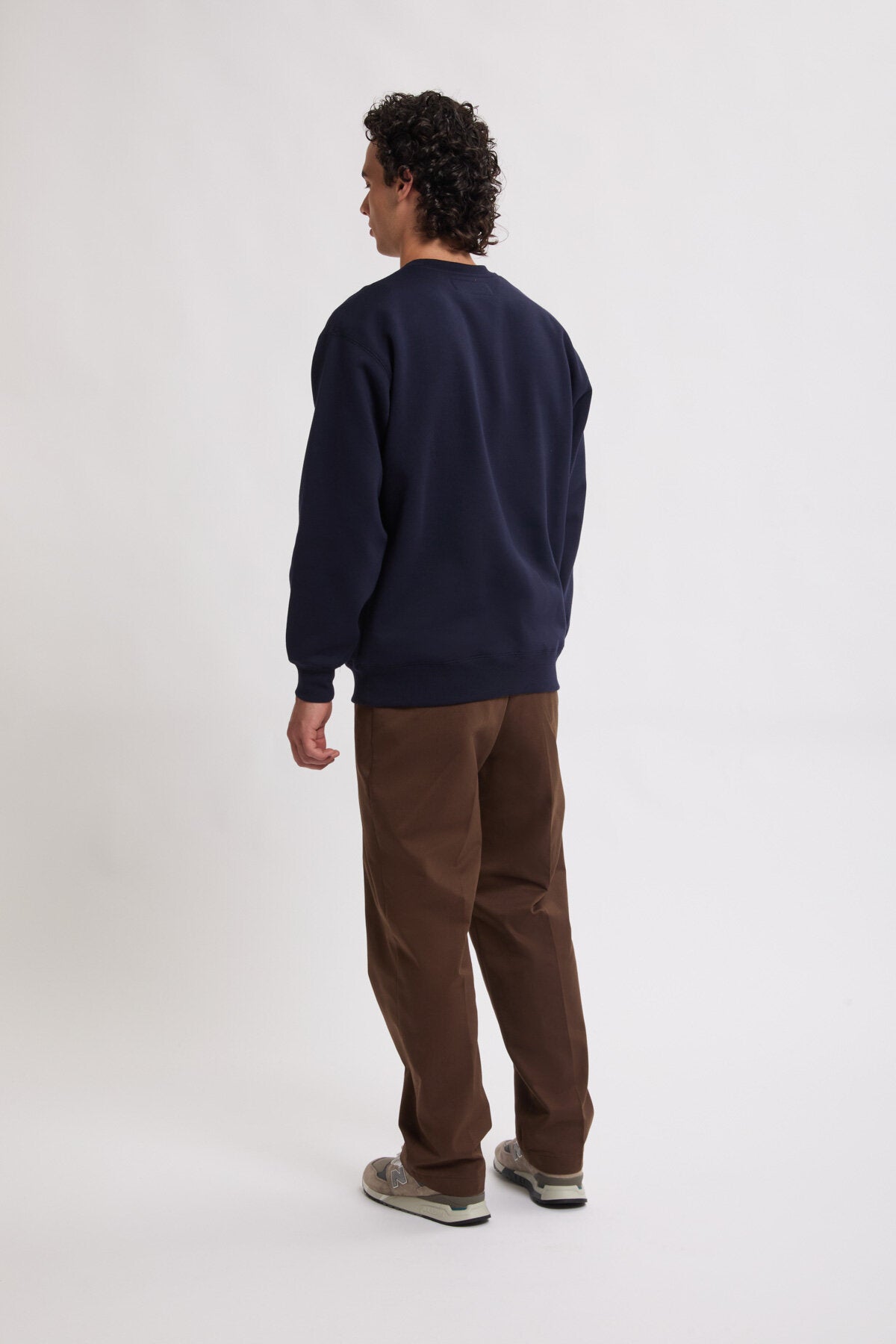 Pantaloni in twill dal taglio classico
