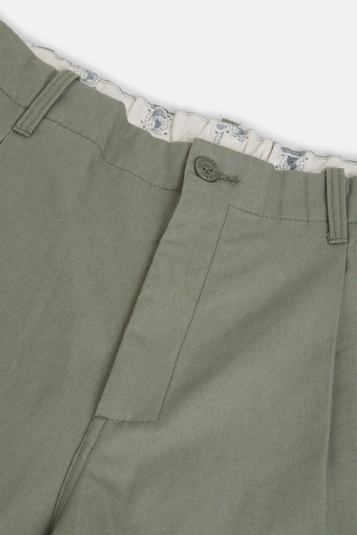 Tuck Tapered Bio Wash Pants