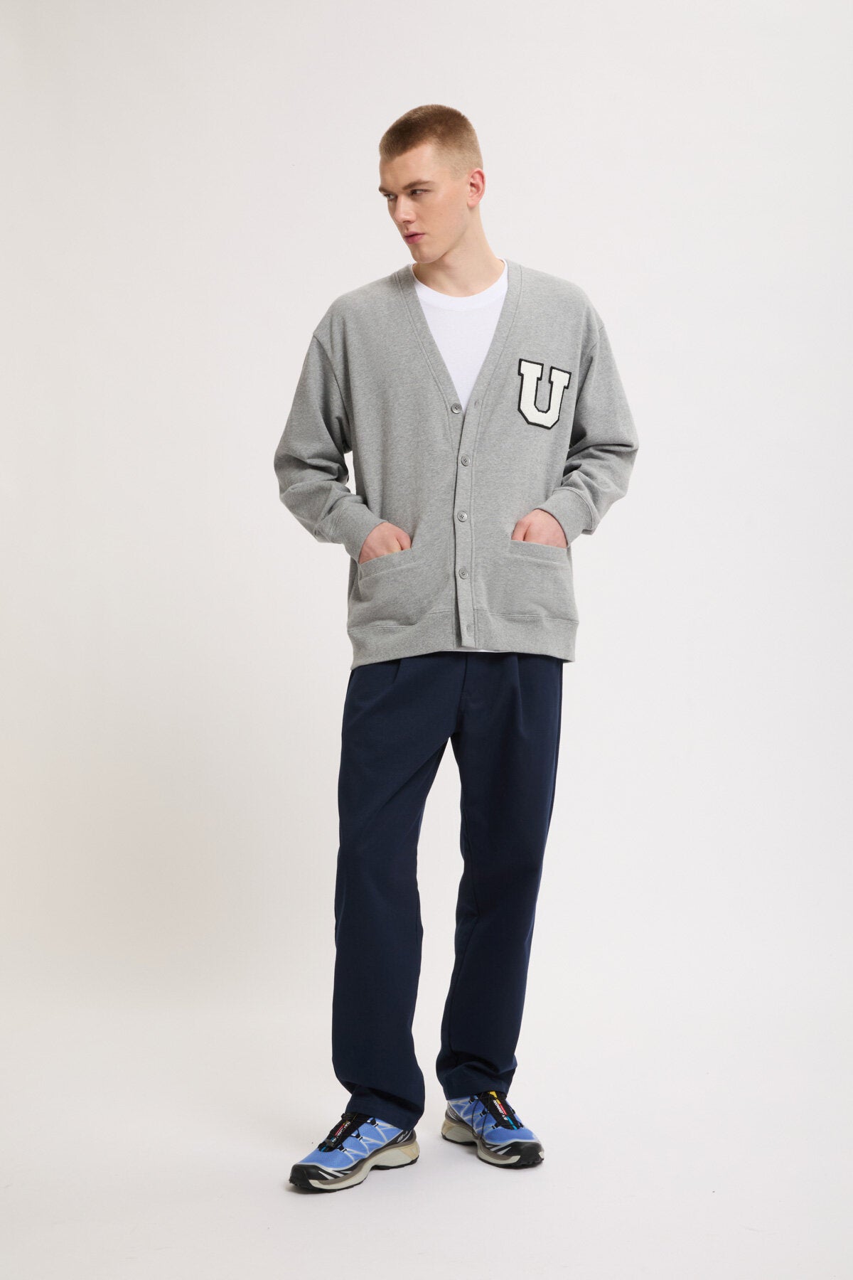 Logo Sweat Cardigan