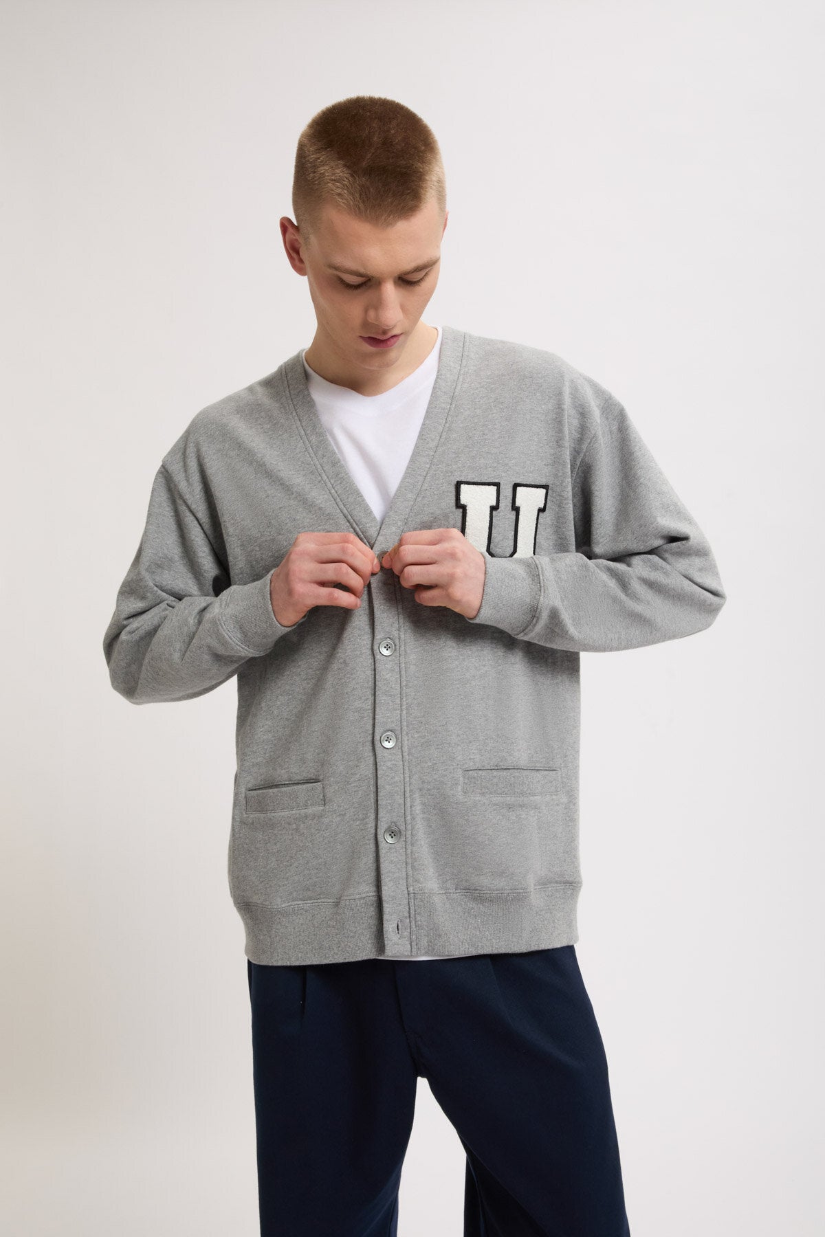 Logo Sweat Cardigan