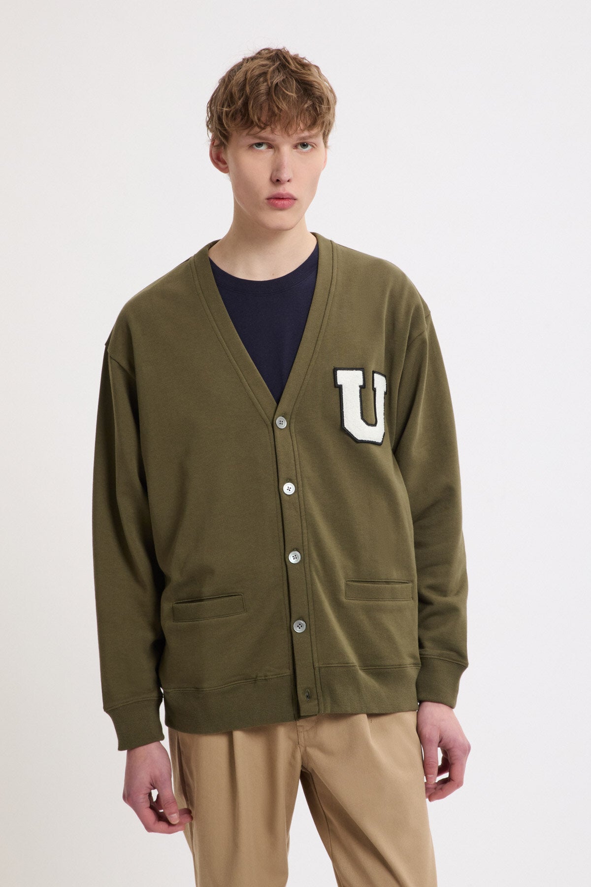 Logo Sweat Cardigan