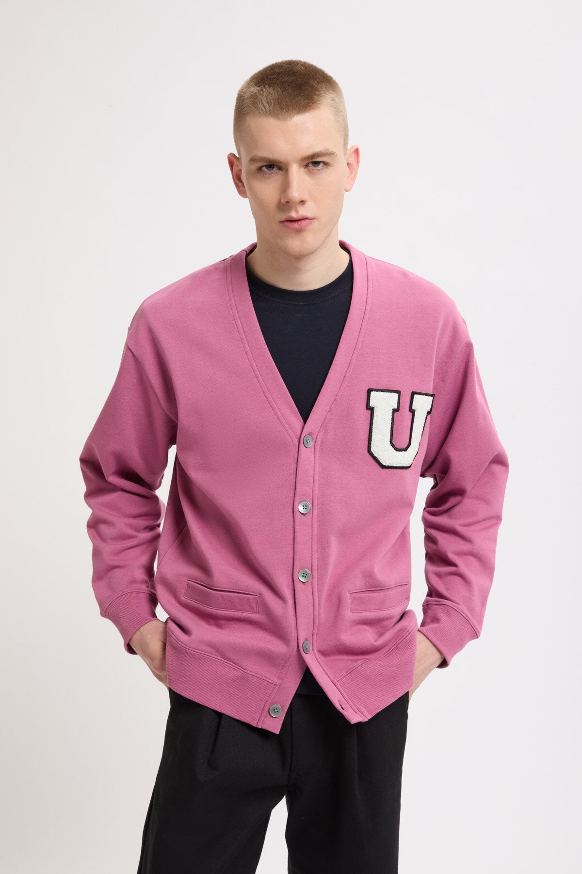 Logo Sweat Cardigan