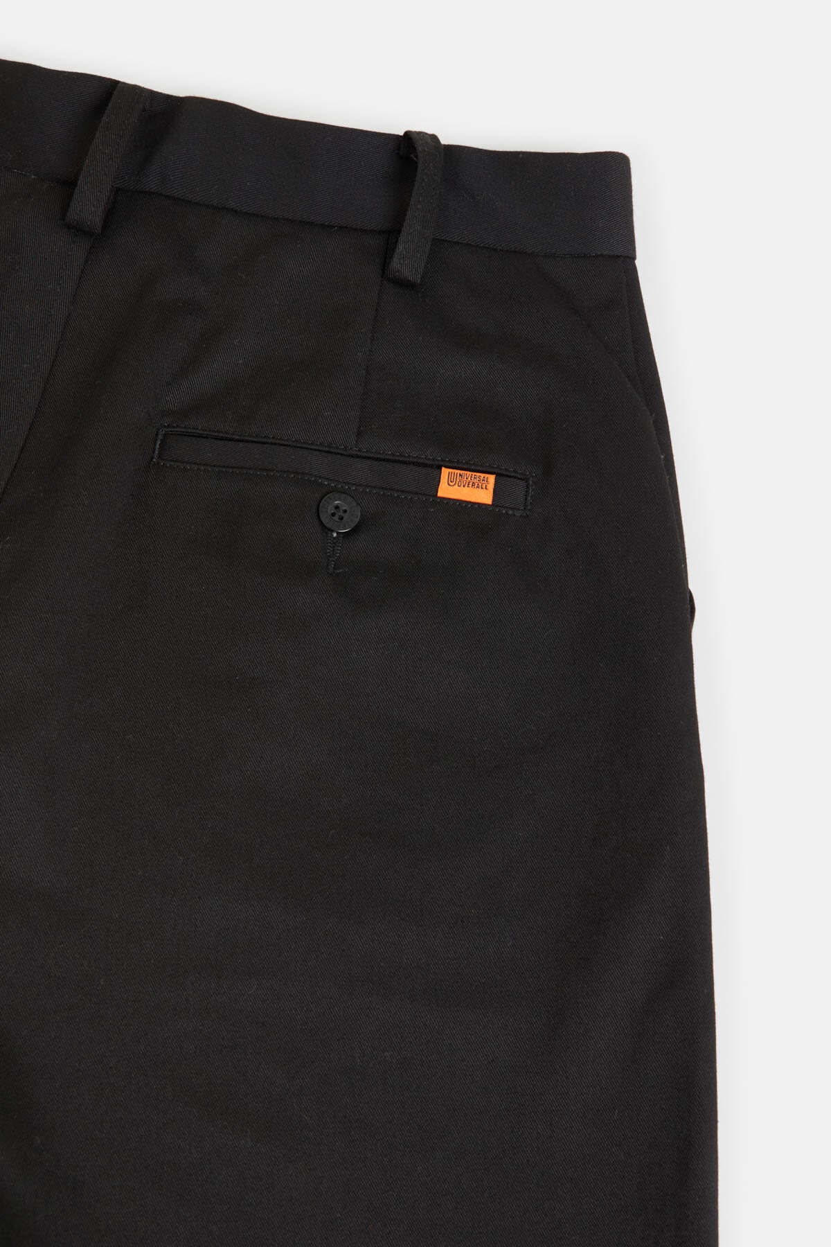 Pantaloni ampi in twill a gamba dritta