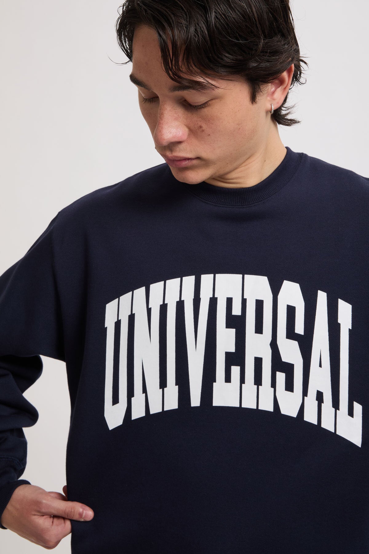 Felpa con logo UO