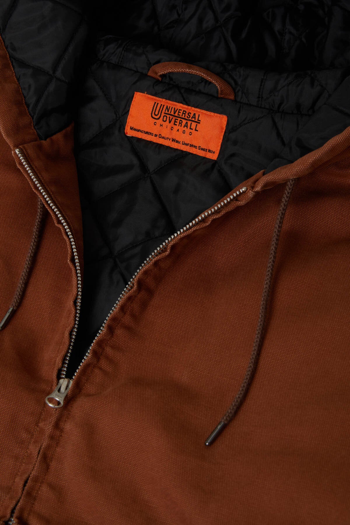 Giacca con cappuccio in cotone oxford