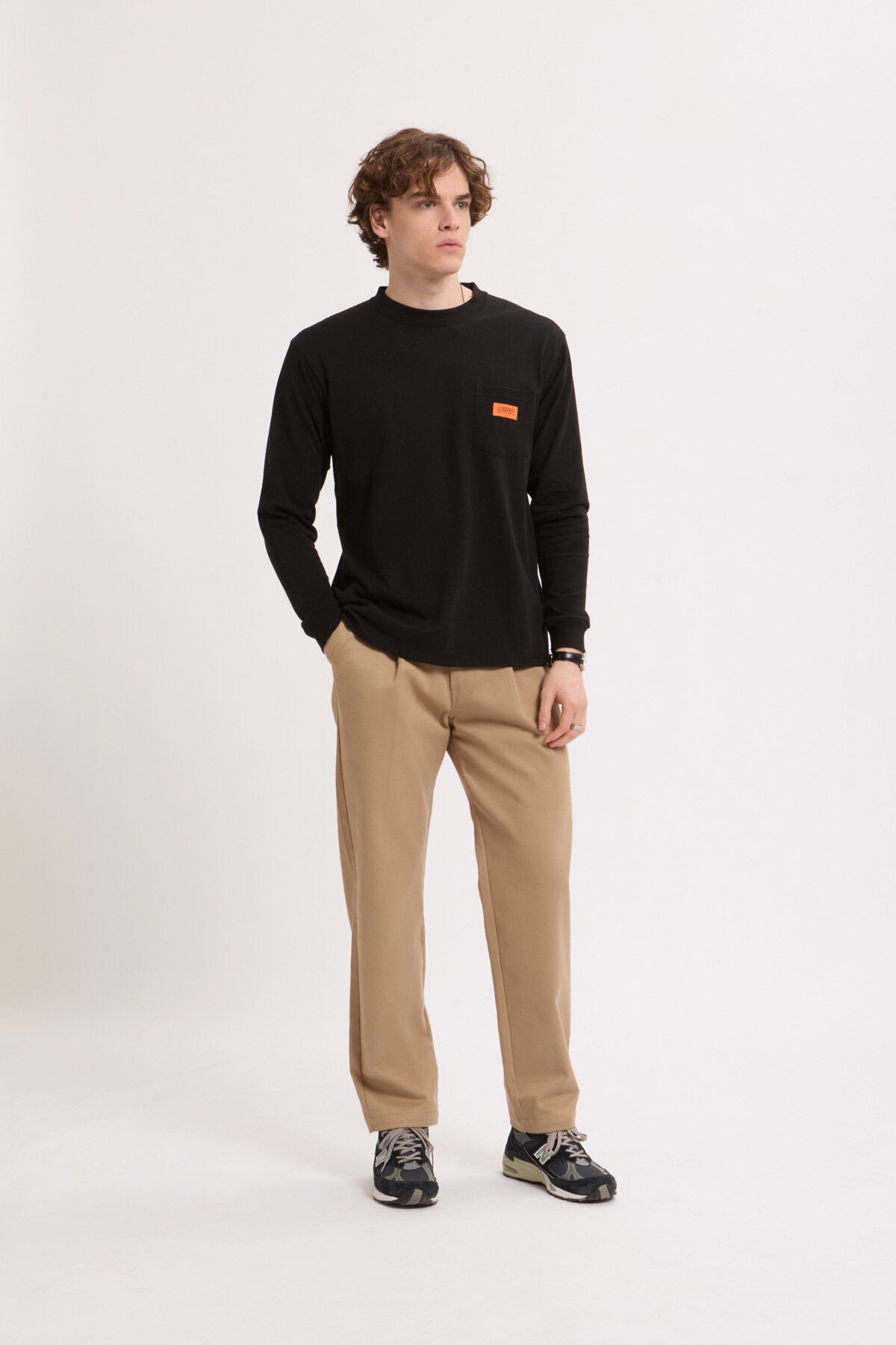 Signature Pocket L/S T-Shirt