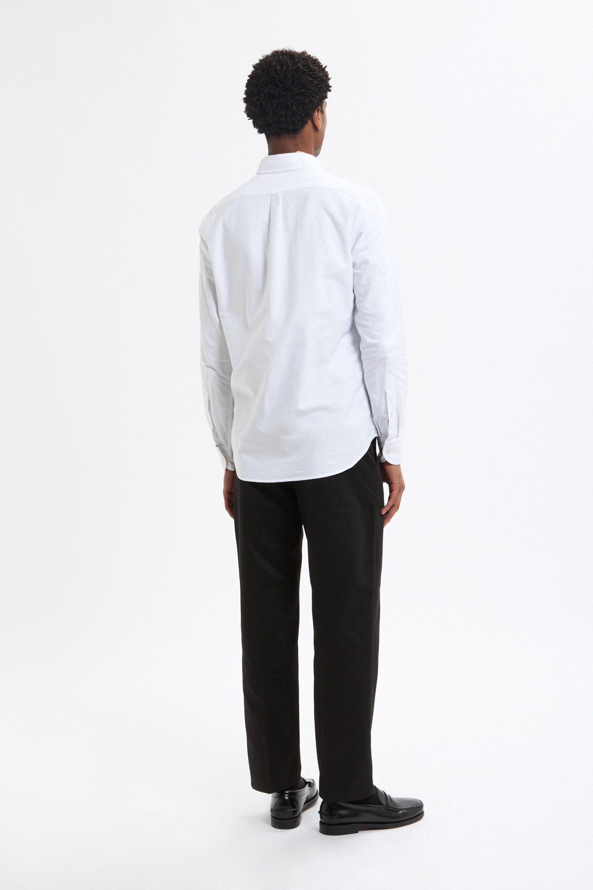 Pantaloni in Twill Taglio Dritto