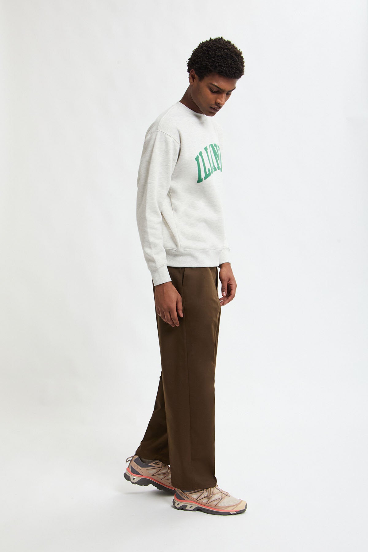 Pantaloni in twill a vestibilità standard
