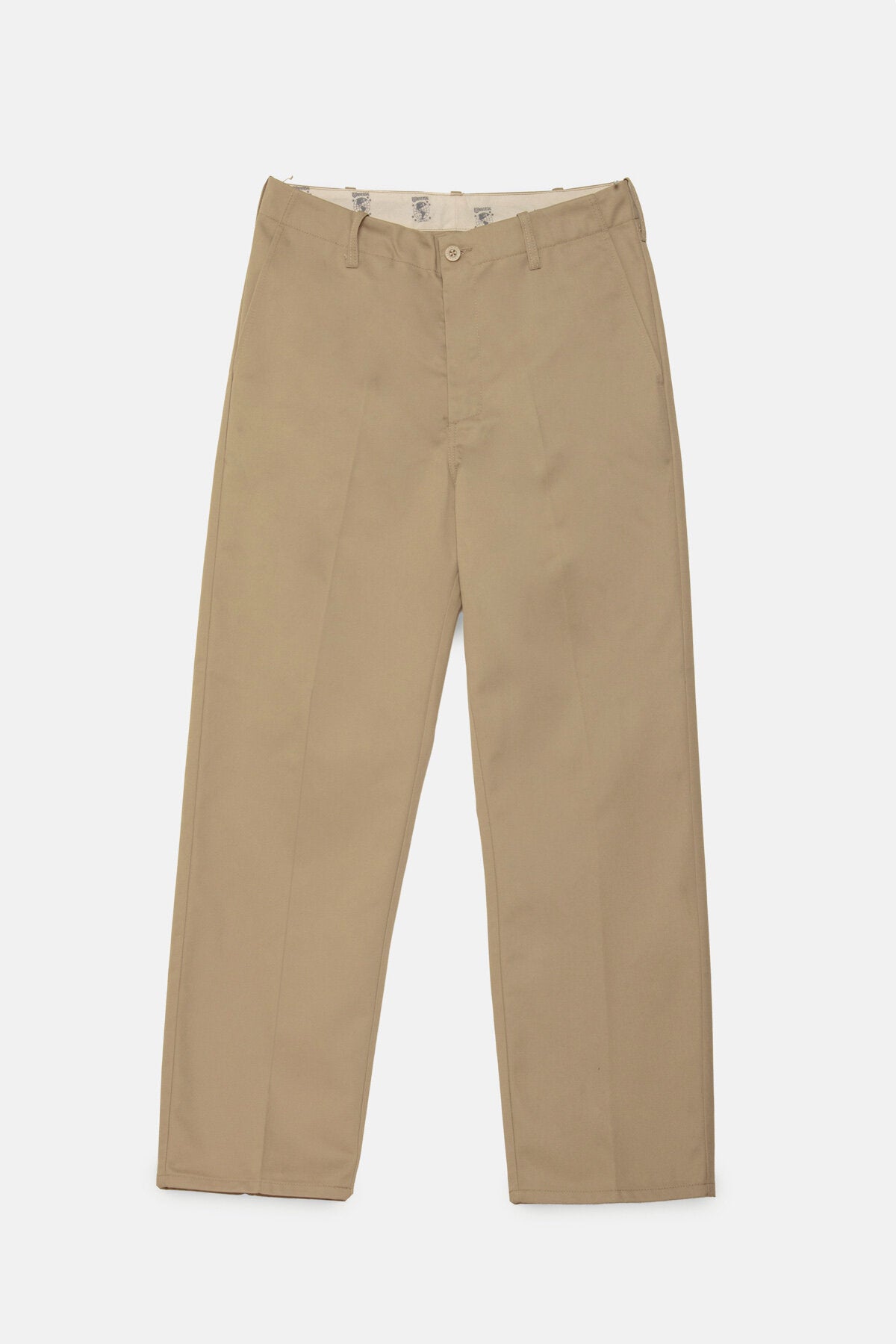 Pantaloni in Twill Taglio Dritto