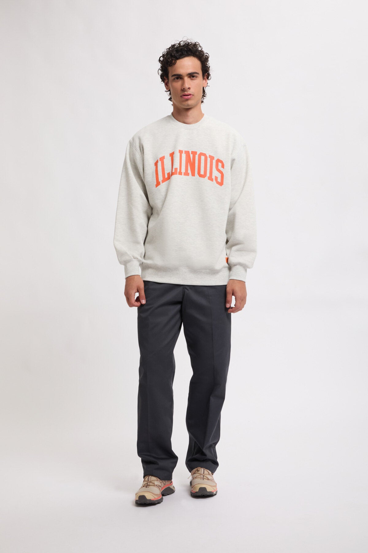 Pantaloni in twill dal taglio classico