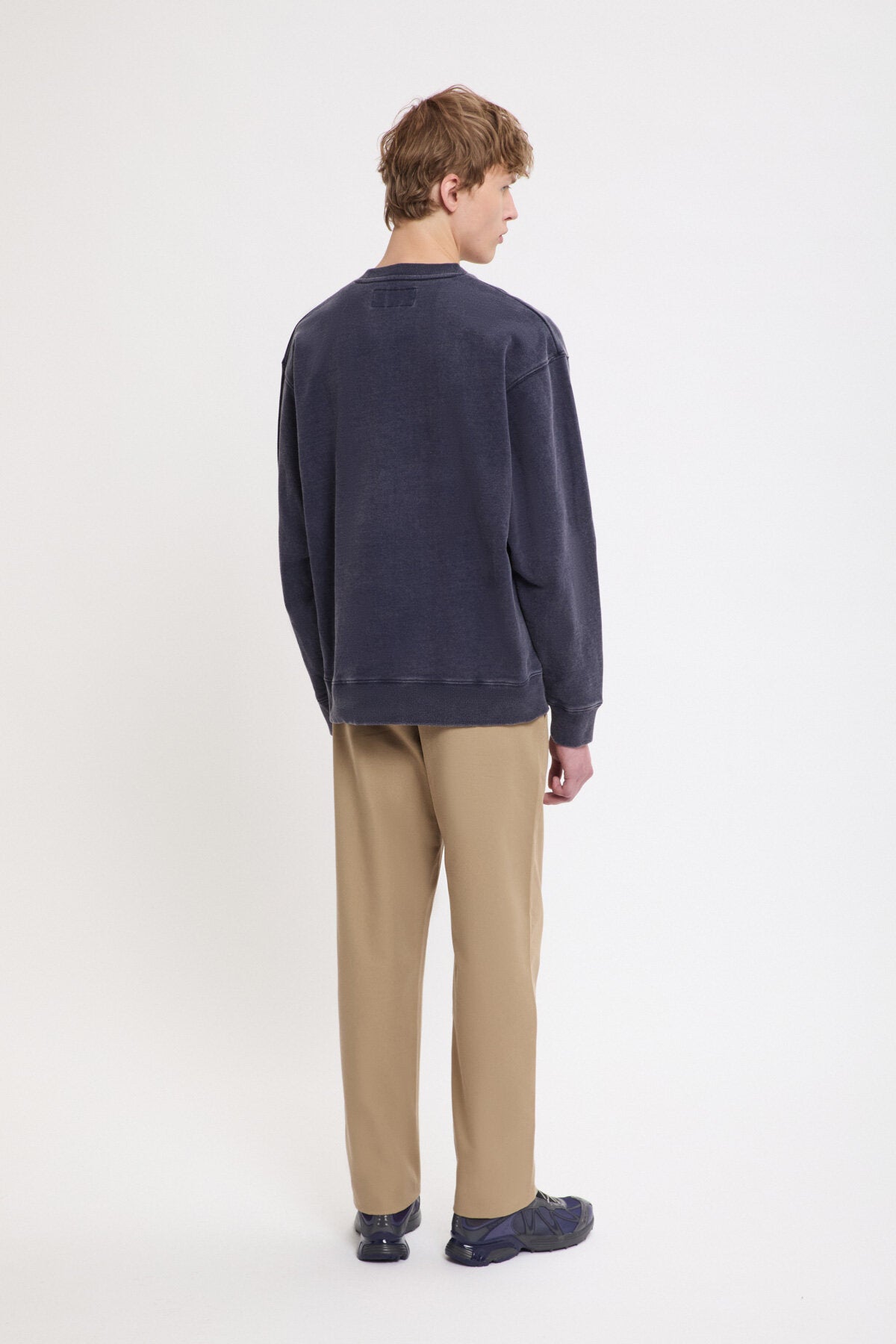 Tuck Tapered Bio Wash Pants