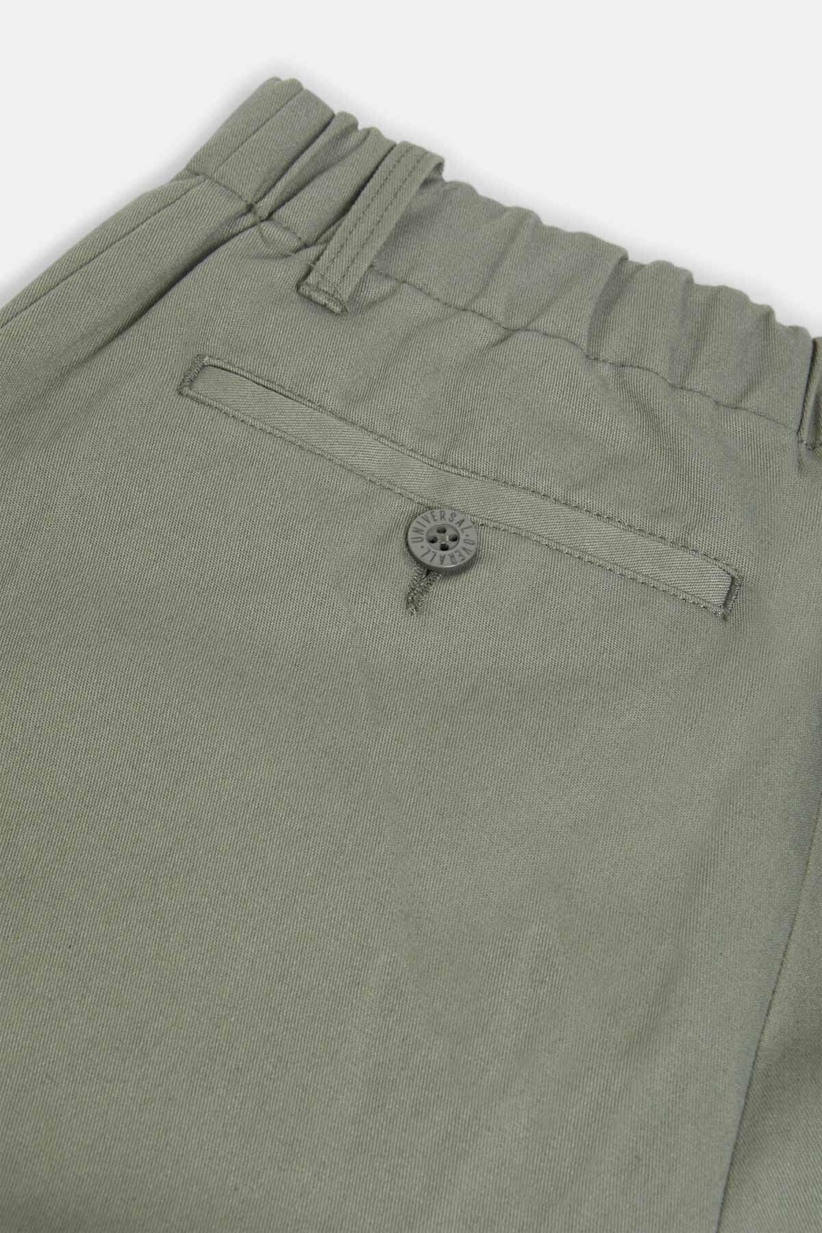 Tuck Tapered Bio Wash Pants