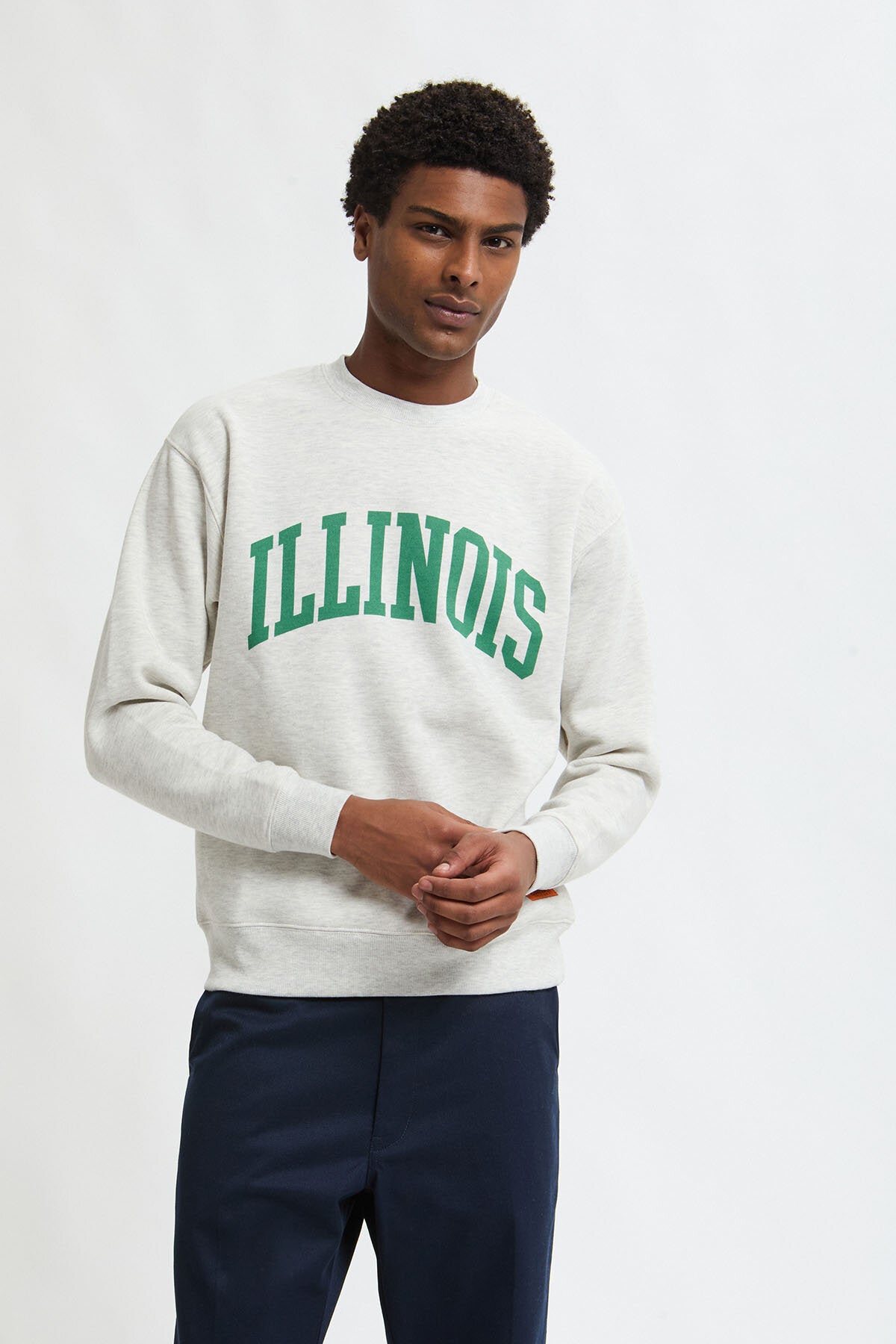 Illinois Printed Sweat Shirt