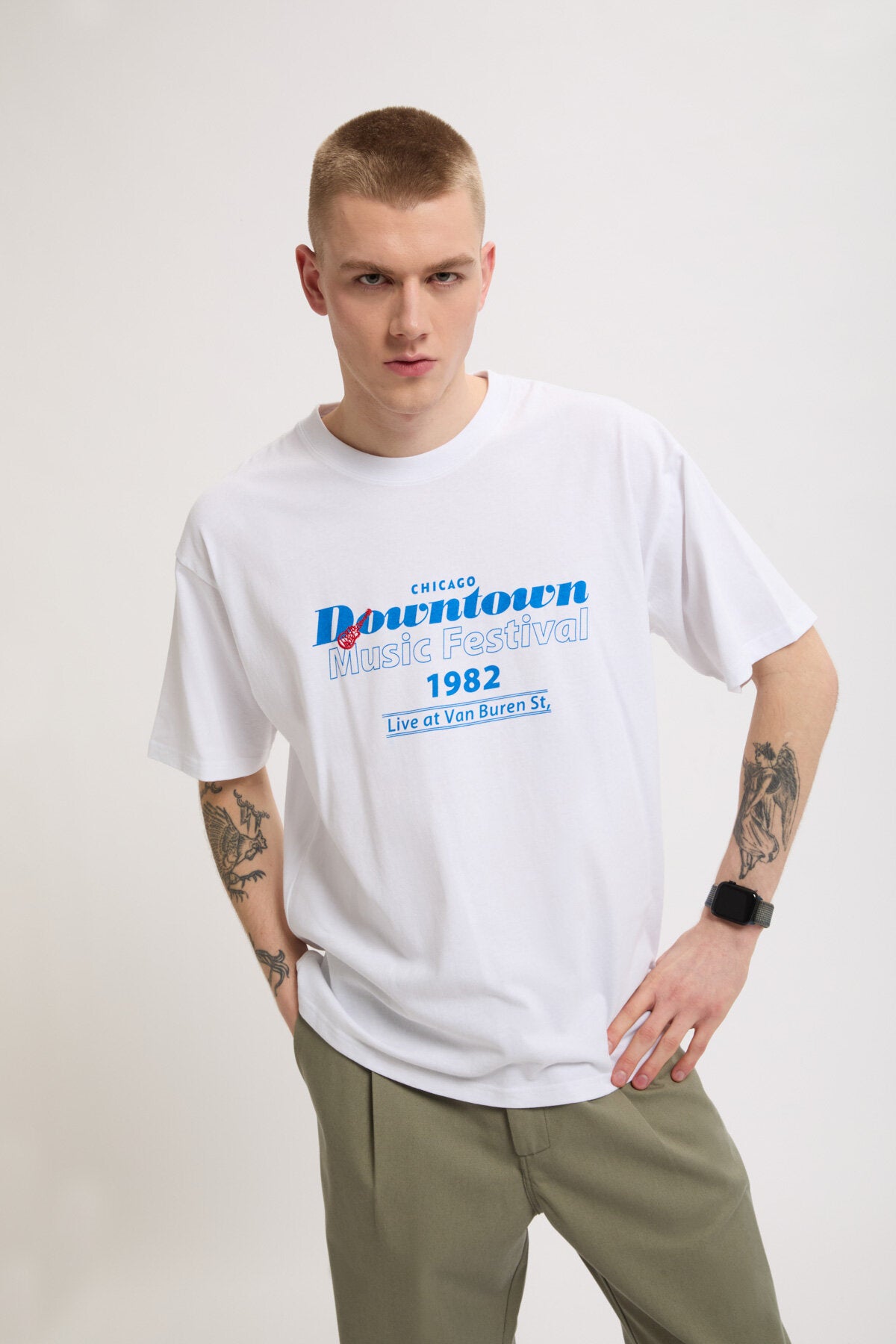 Maglietta a maniche corte Downtown Music Festival