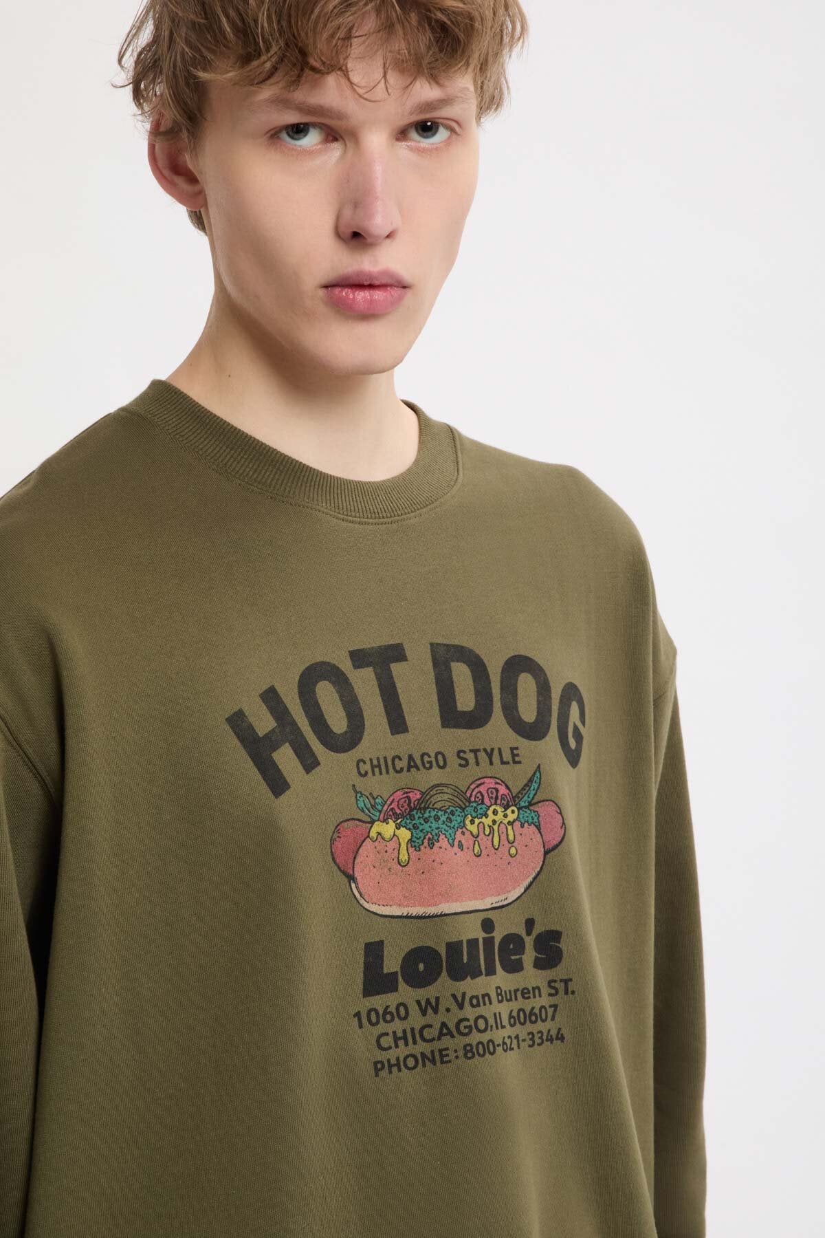Hot Dog Sweatshirt