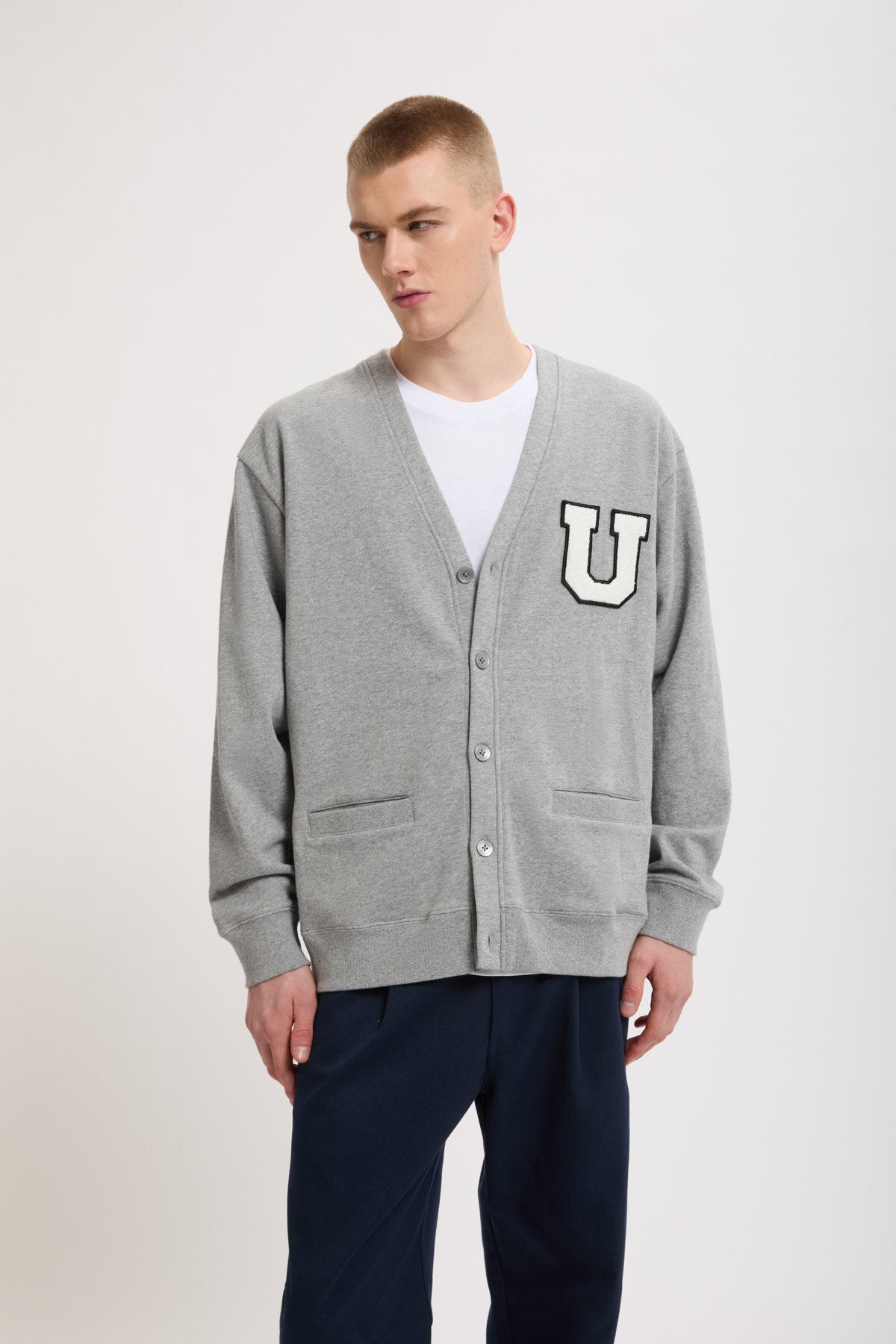 Logo Sweat Cardigan