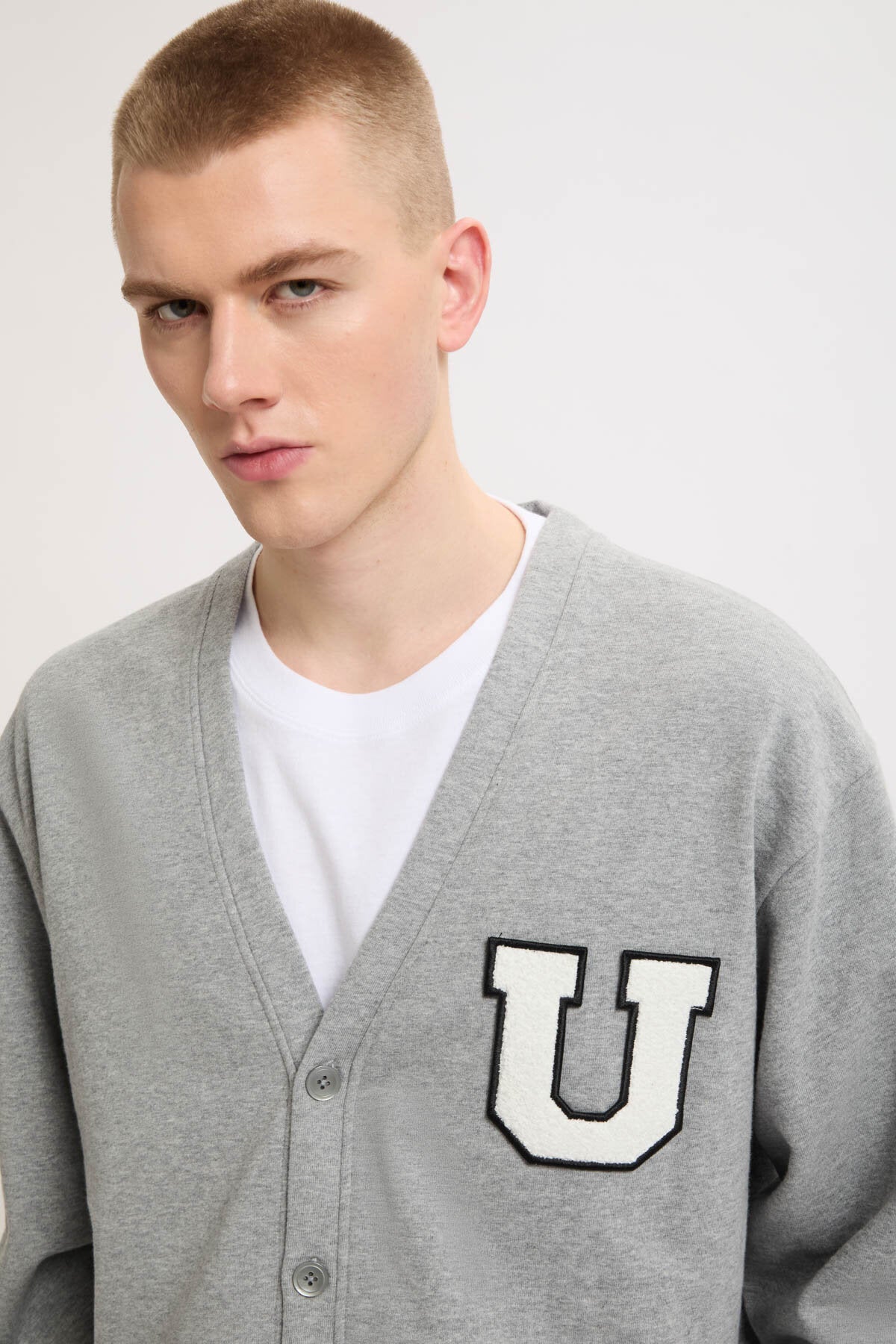Logo Sweat Cardigan