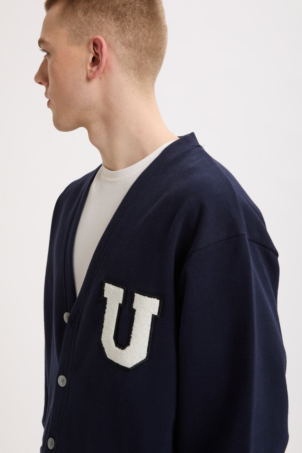 Logo Sweat Cardigan