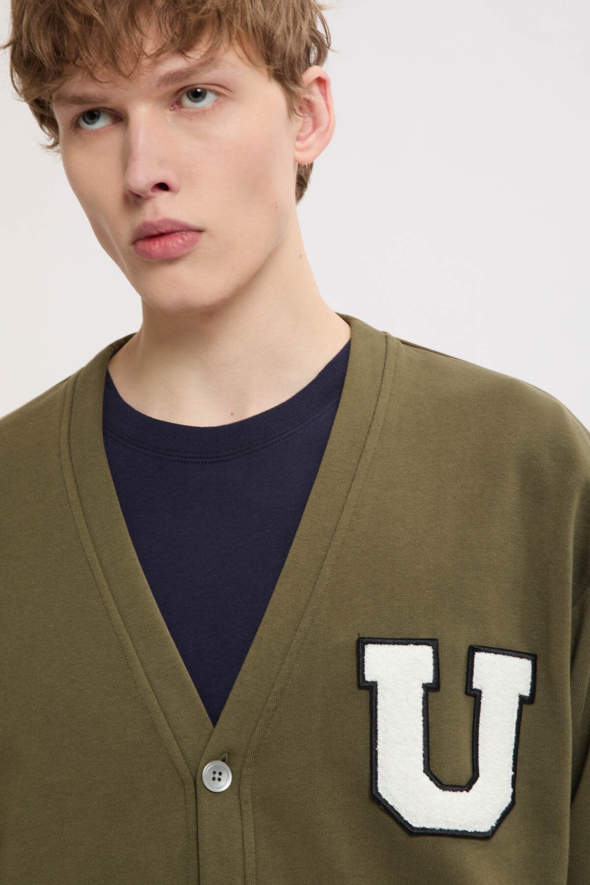 Logo Sweat Cardigan