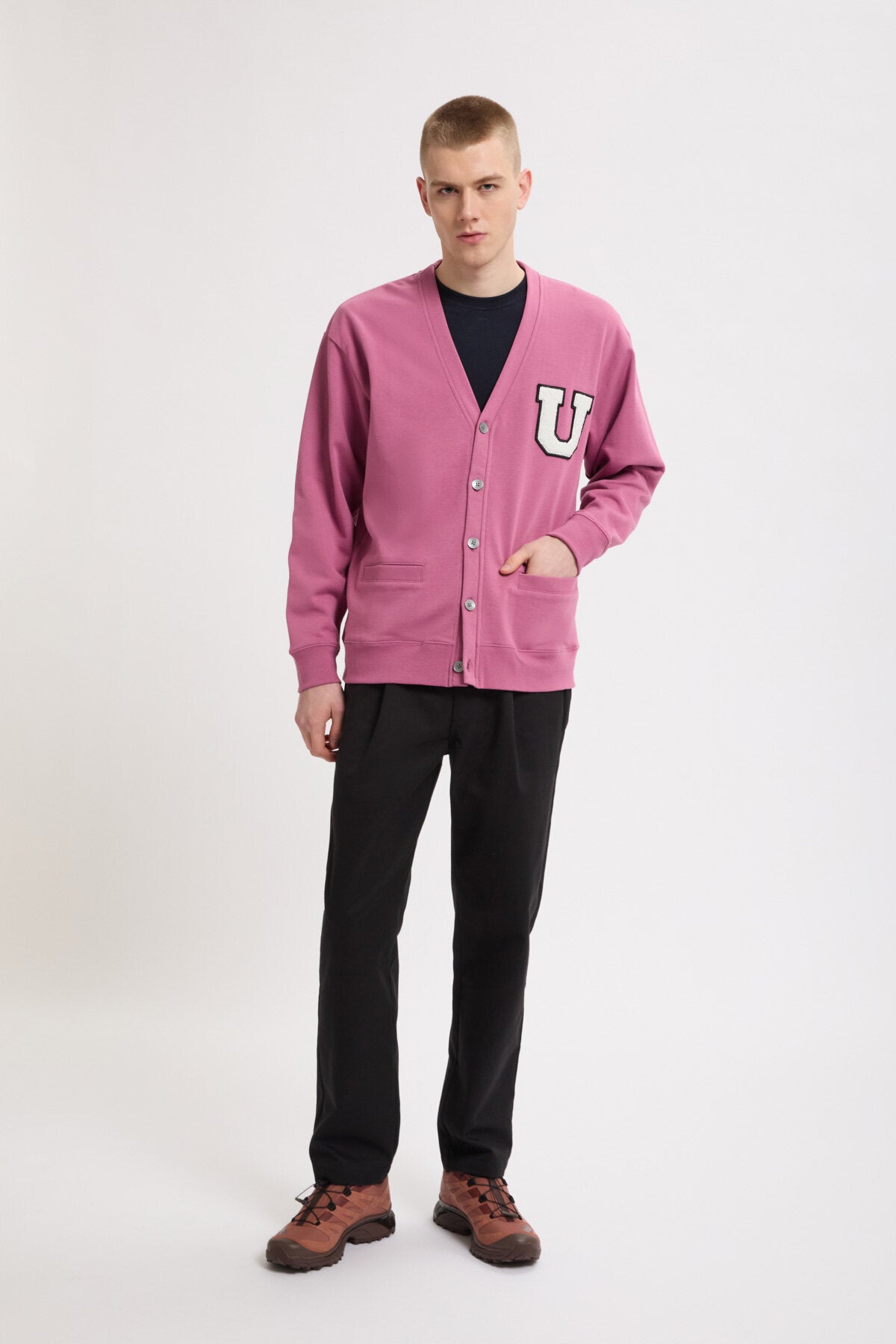 Logo Sweat Cardigan