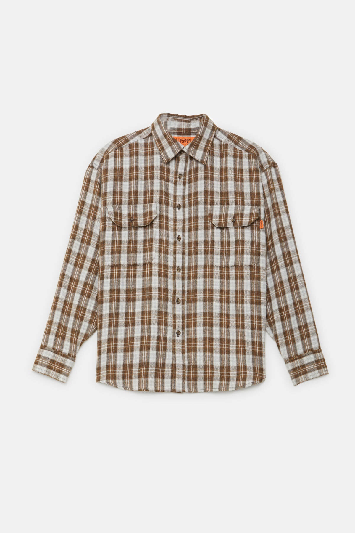 Check Round Work Shirt