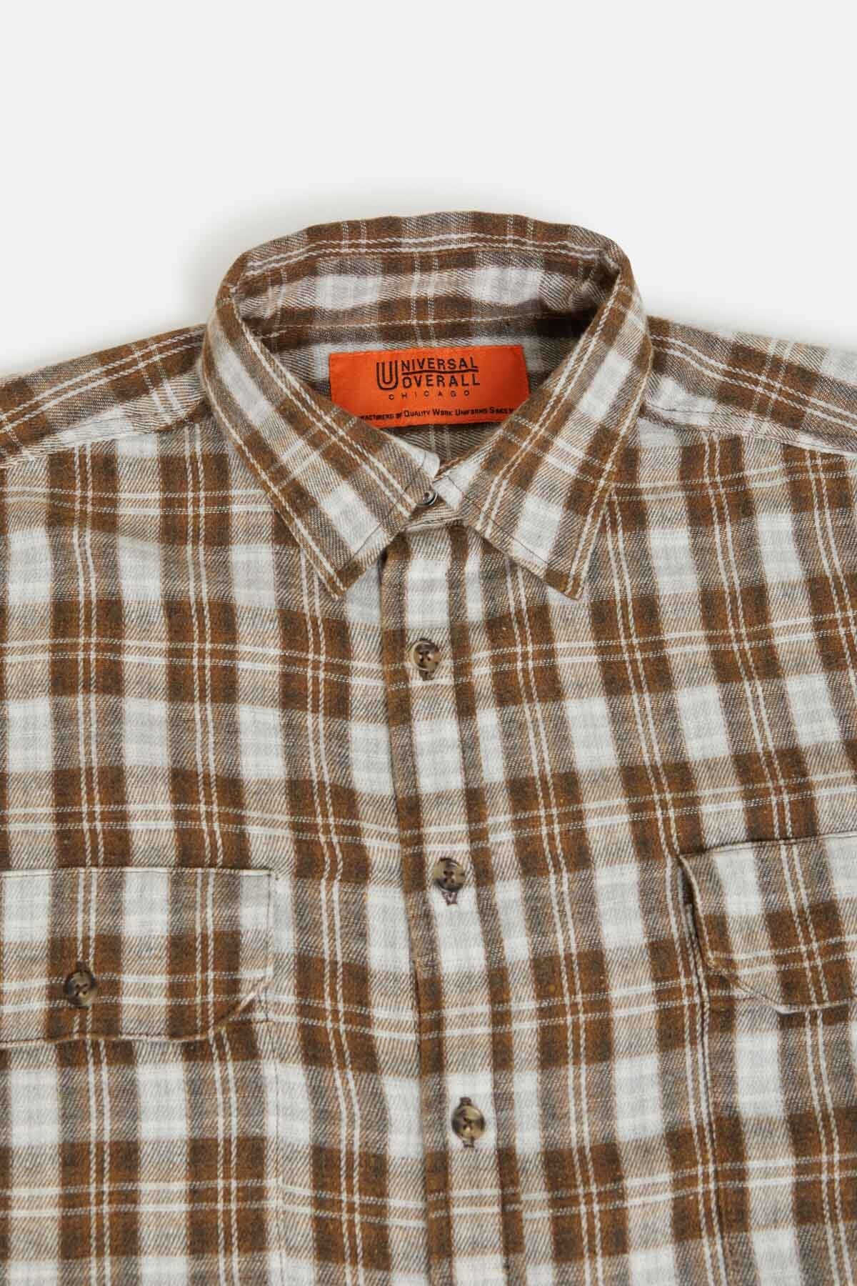 Check Round Work Shirt