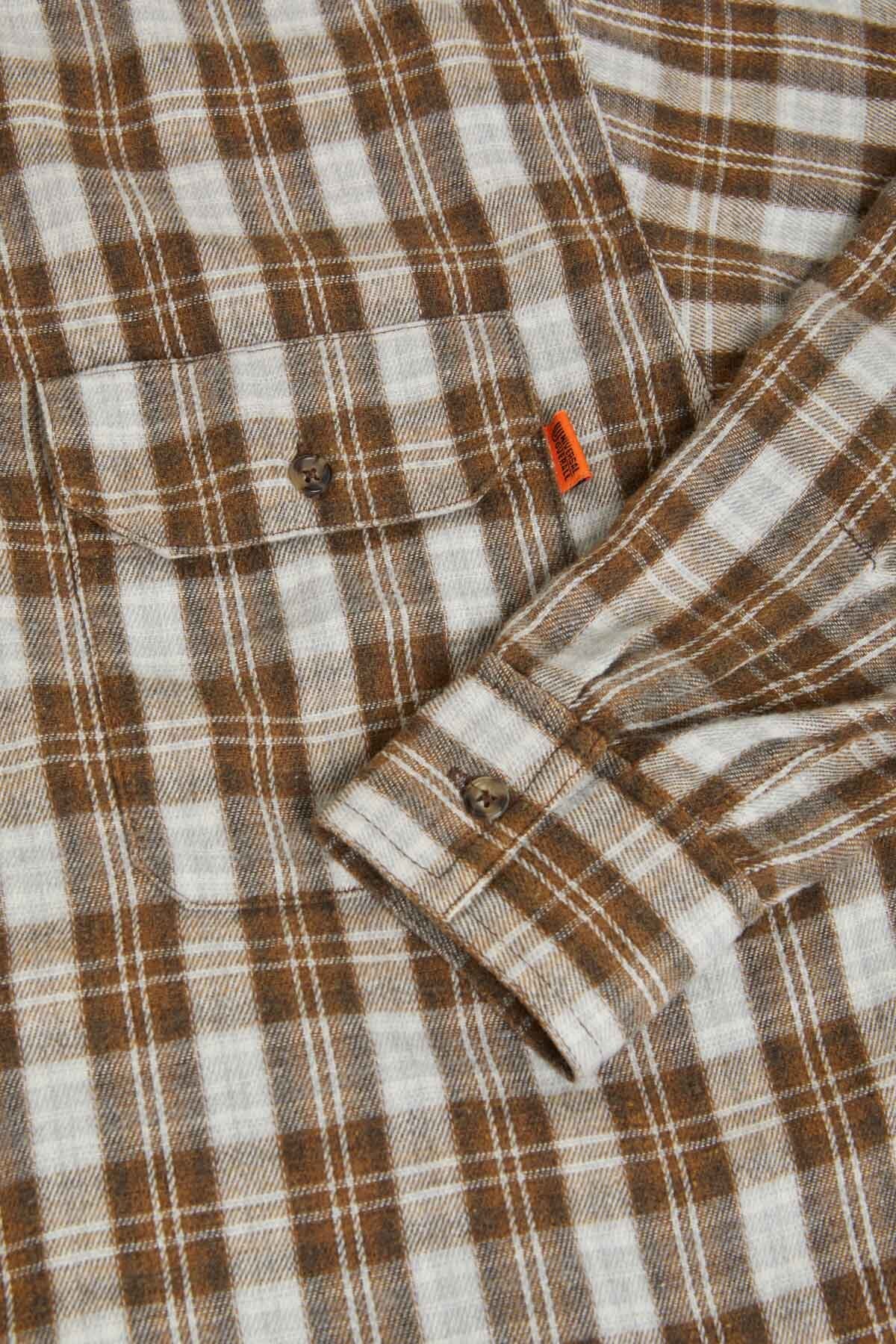 Check Round Work Shirt