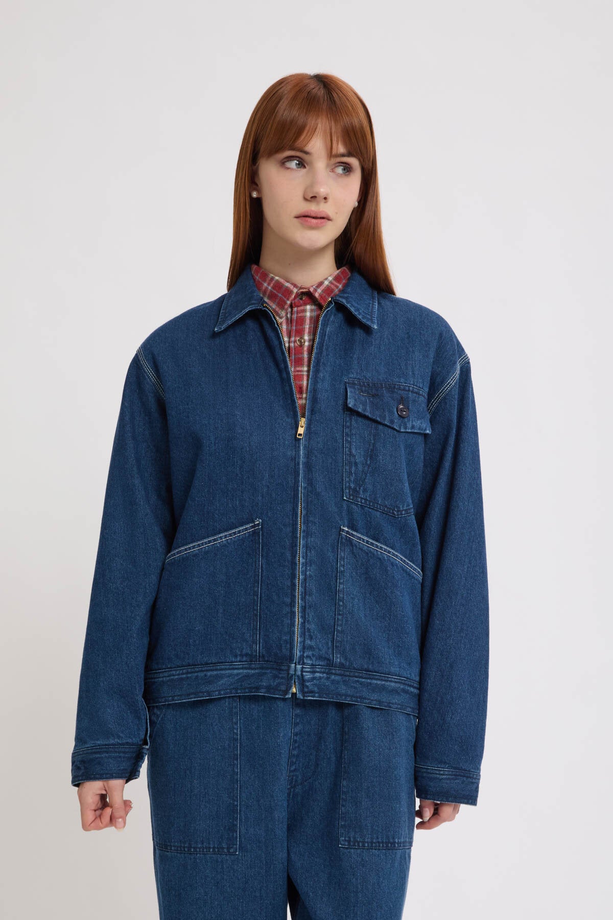 Giacca da lavoro in denim da 298 g
