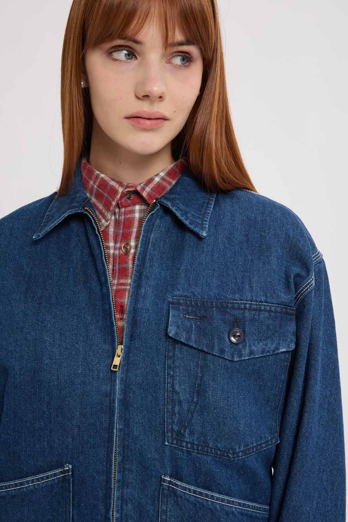 Giacca da lavoro in denim da 298 g