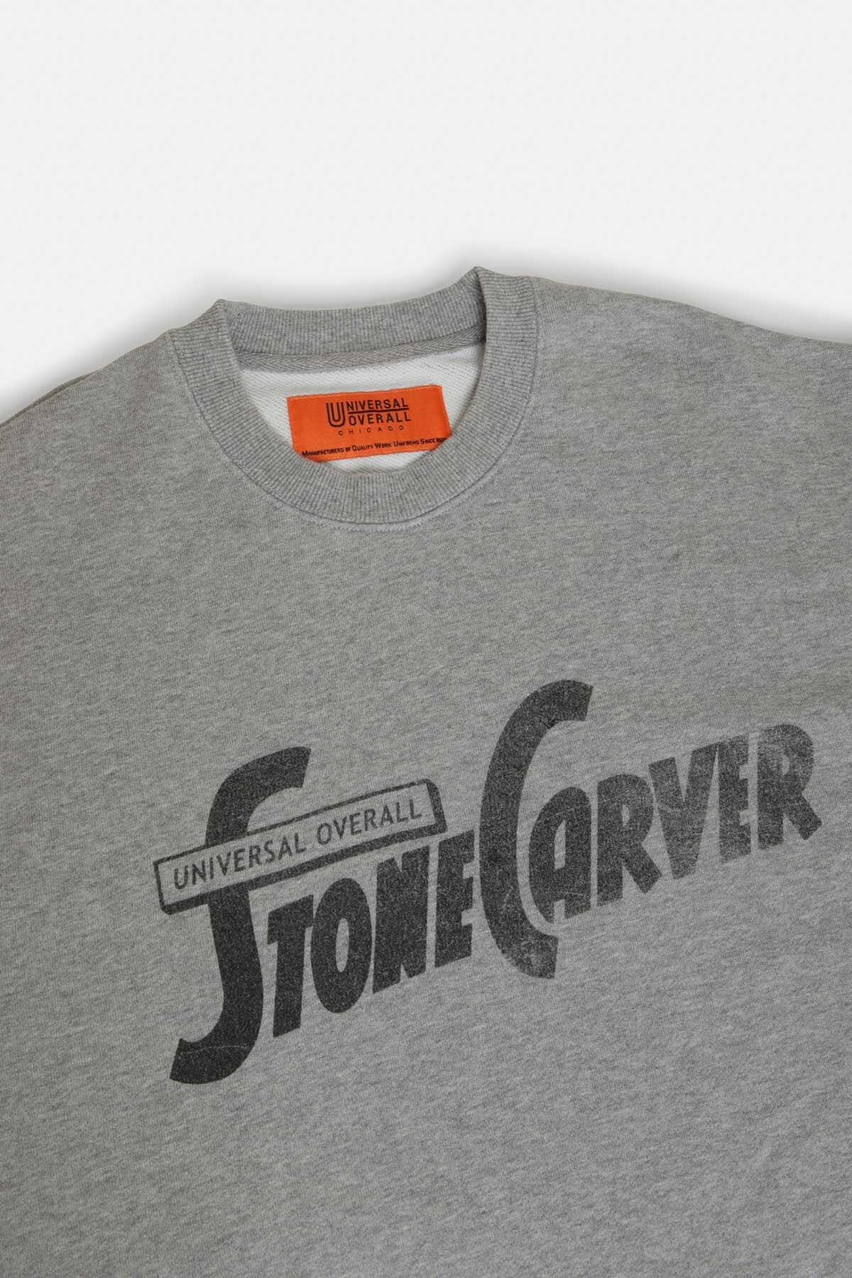Felpa Stone Carver con lavaggio chimico