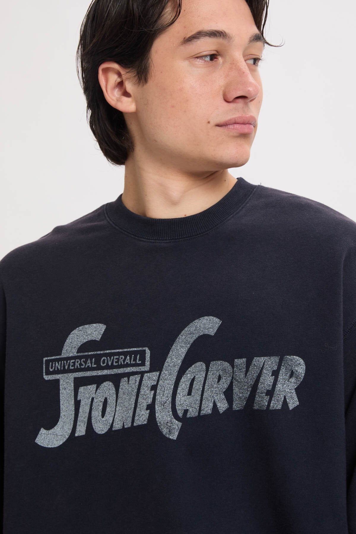 Felpa Stone Carver con lavaggio chimico