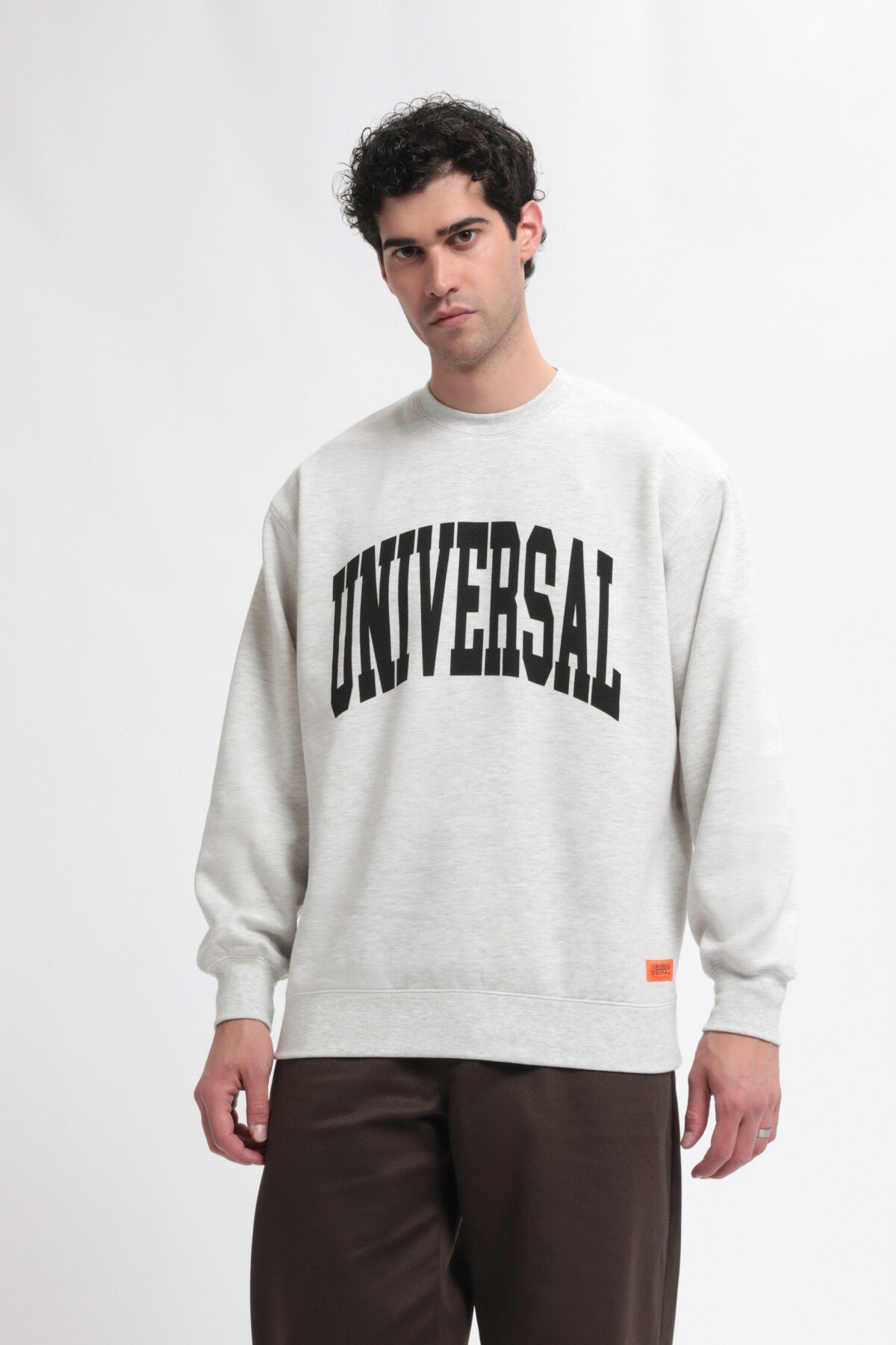 Felpa con logo UO