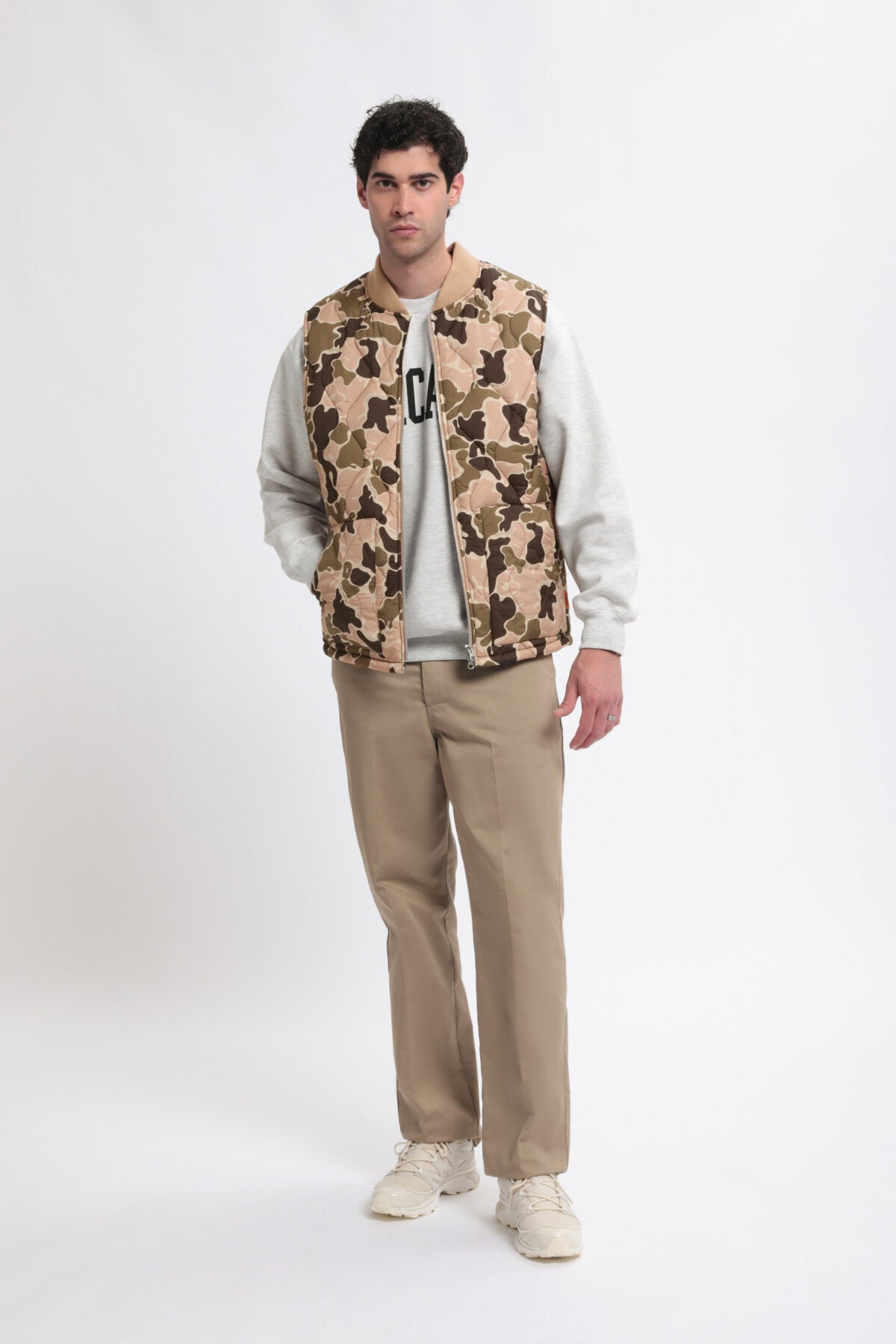 Gilet trapuntato