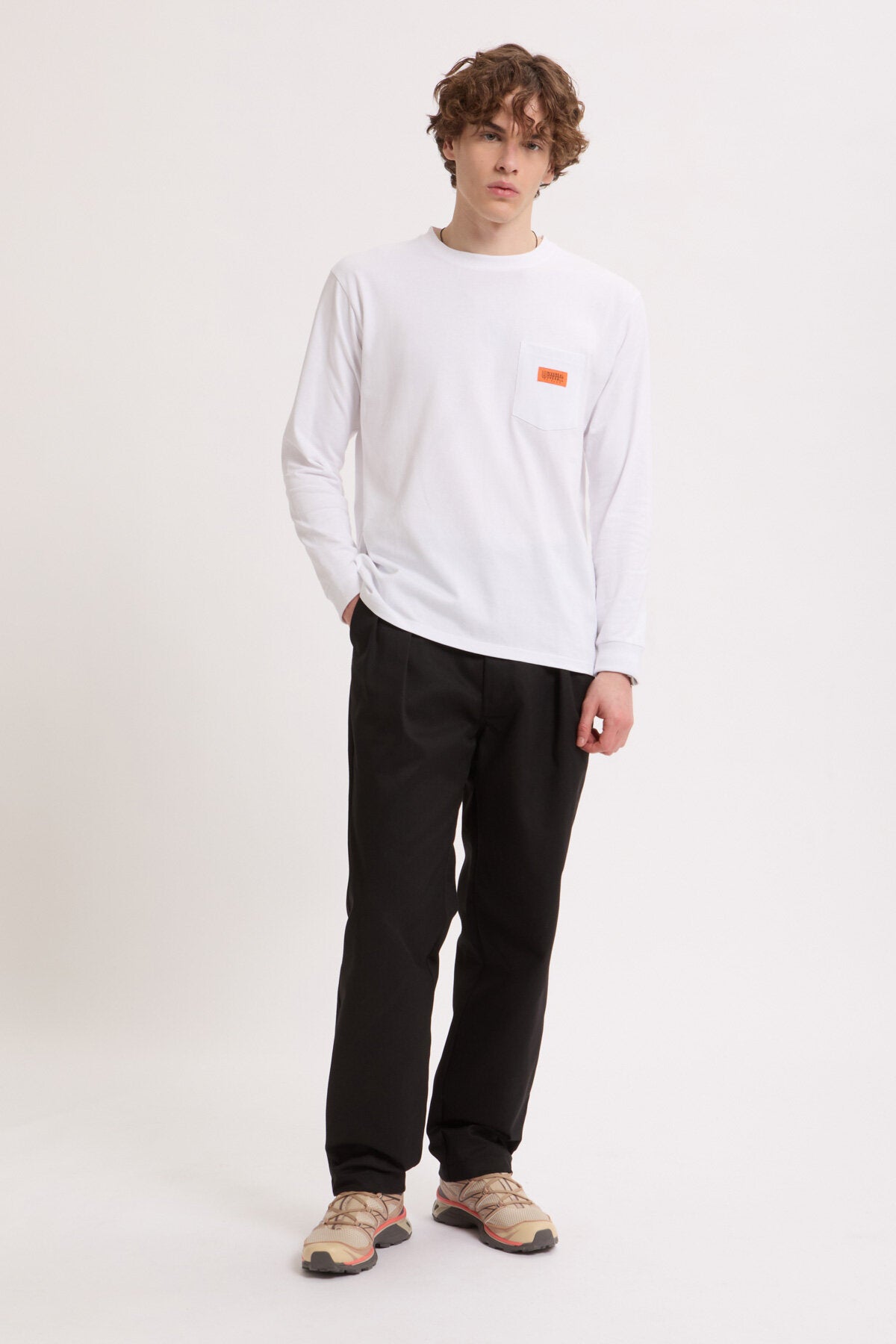 Signature Pocket L/S T-Shirt